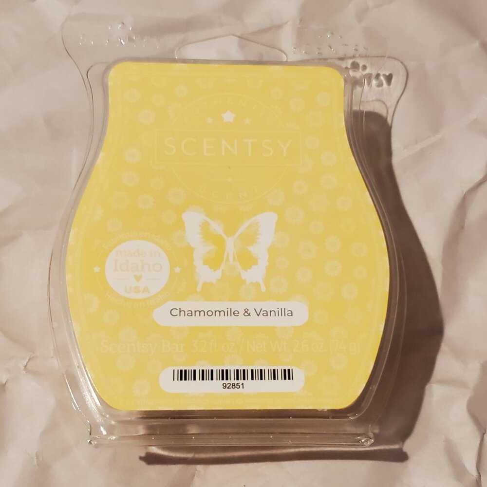 Scentsy Chamomile & Vanilla Scent Bar Wax Cubes